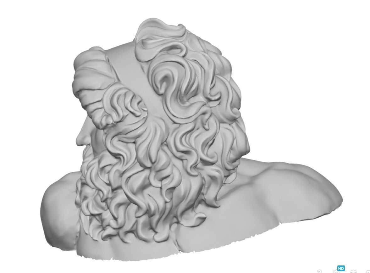Zeus God 3D print model_5