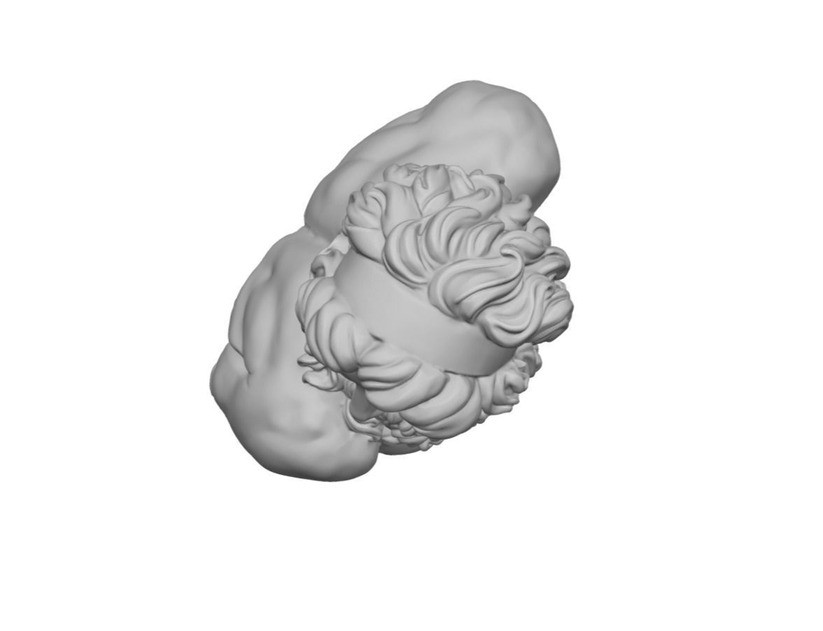 Zeus God 3D print model_4