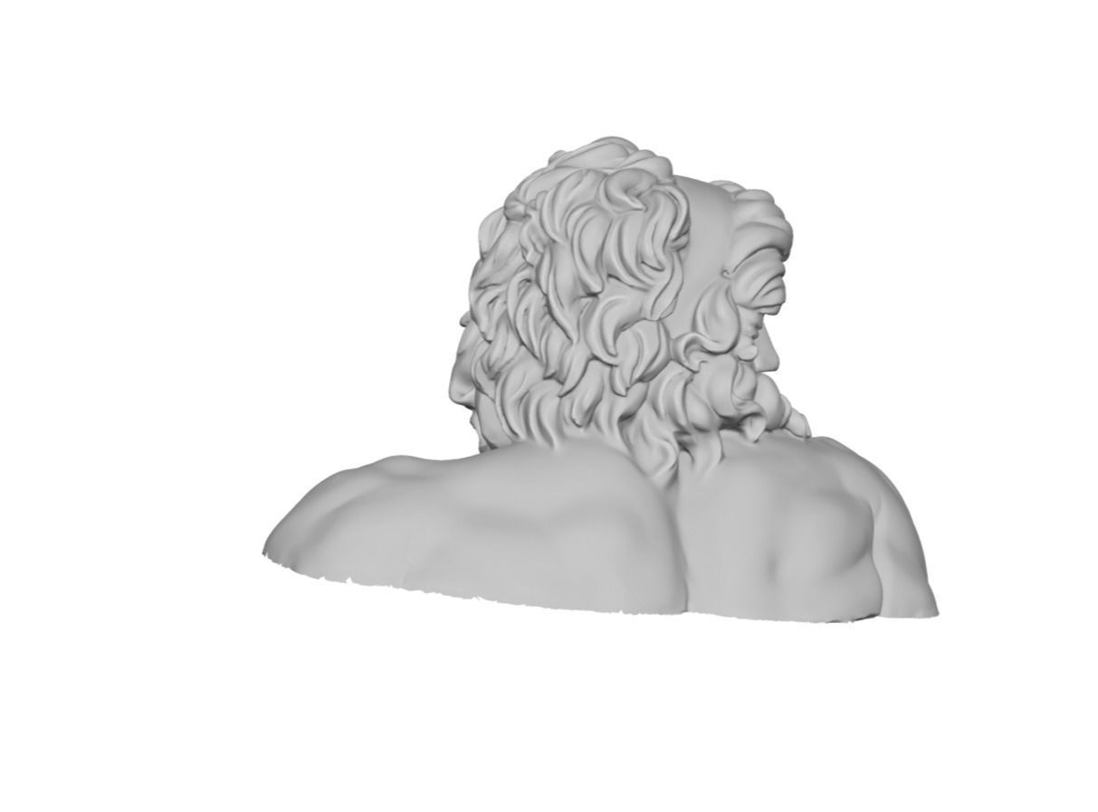 Zeus God 3D print model_2