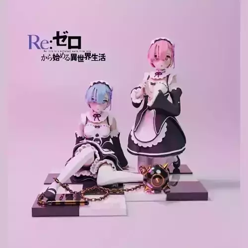 REM AND RAM - RE ZERO