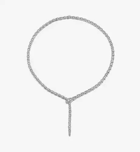 SERPENTI VIPER NECKLACE FULL DIAMOND 