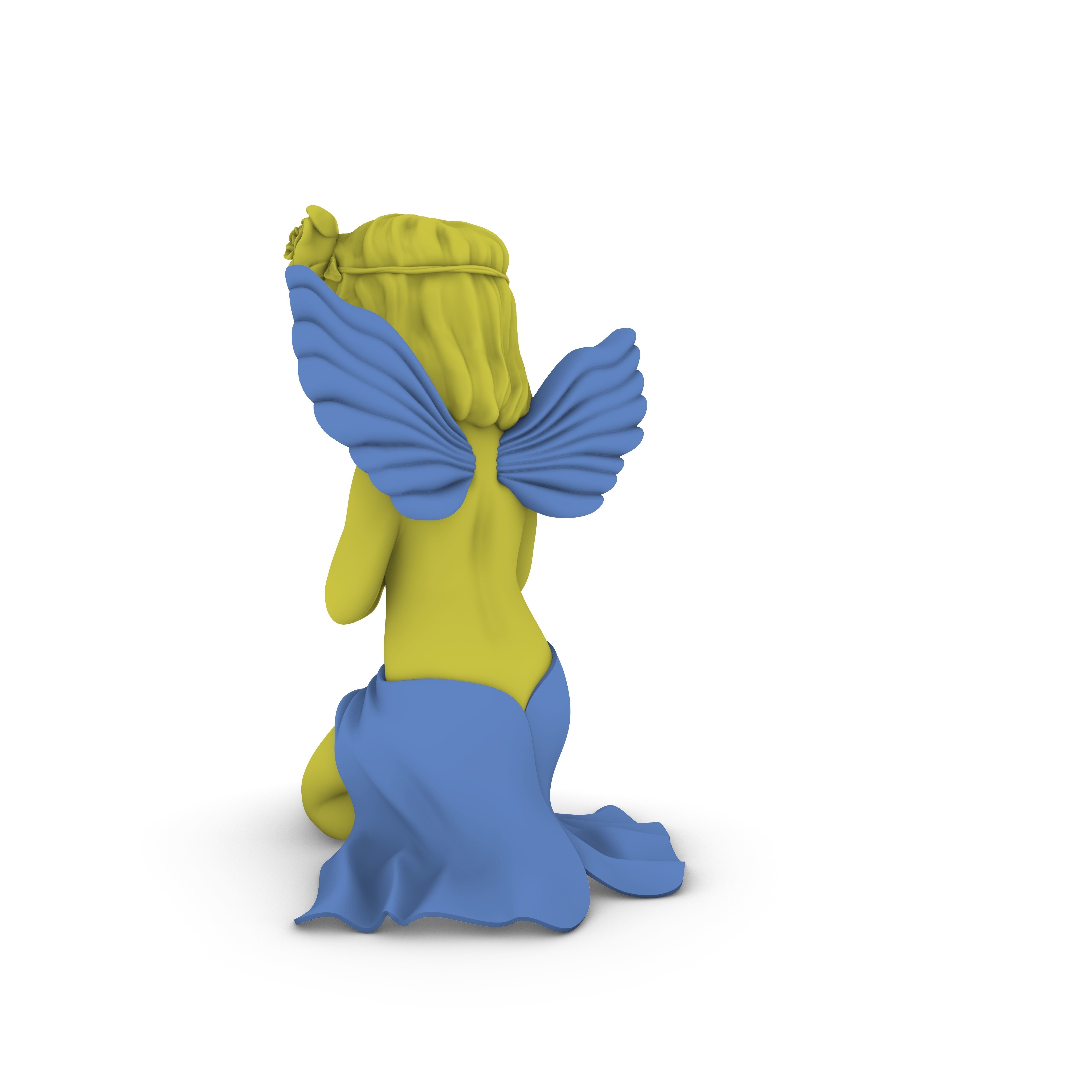 ANGEL Pendant 3D print model_5
