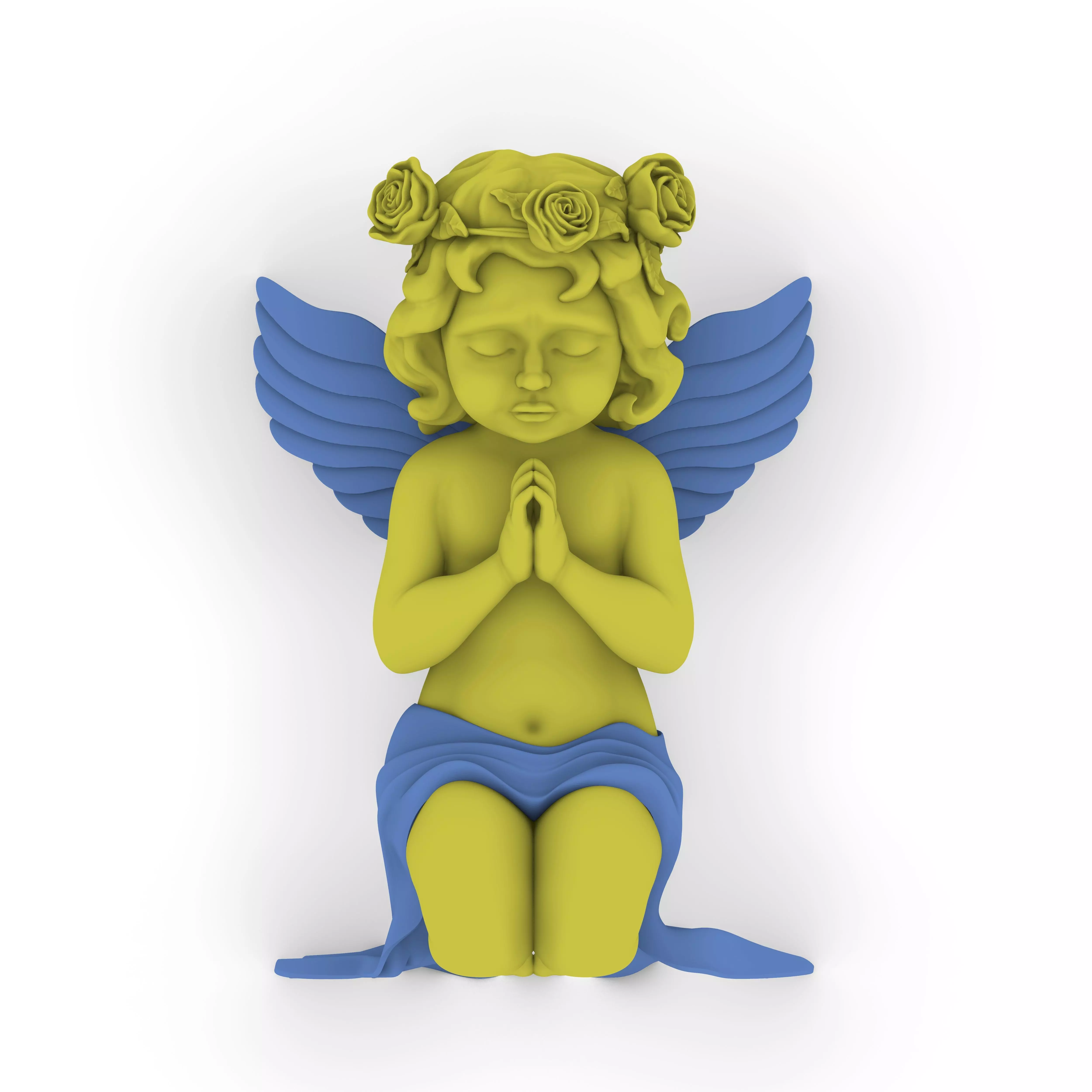 ANGEL Pendant 3D print model_0