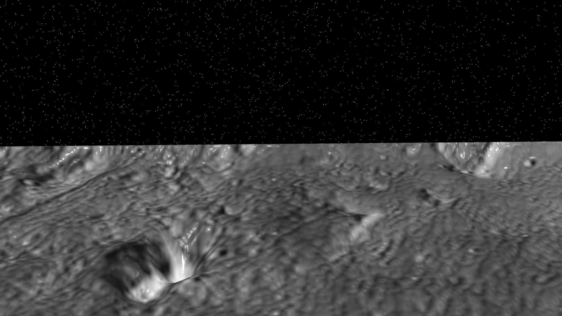 Kepler Lunar Crater 3D model_5