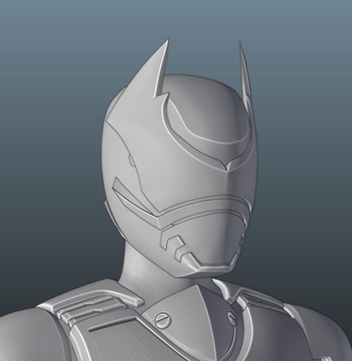 Kuwagata Ohger Helmet 3D print model_1