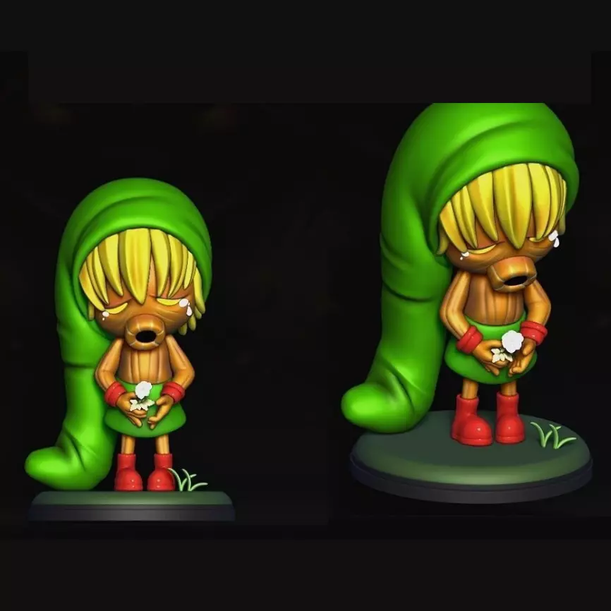DEKU LINK - THE LEGEND OF ZELDA 3D print model_0