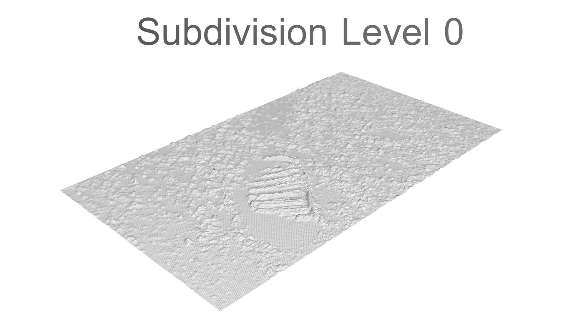 Astronauts First Footprint On The Moon 3D model_12