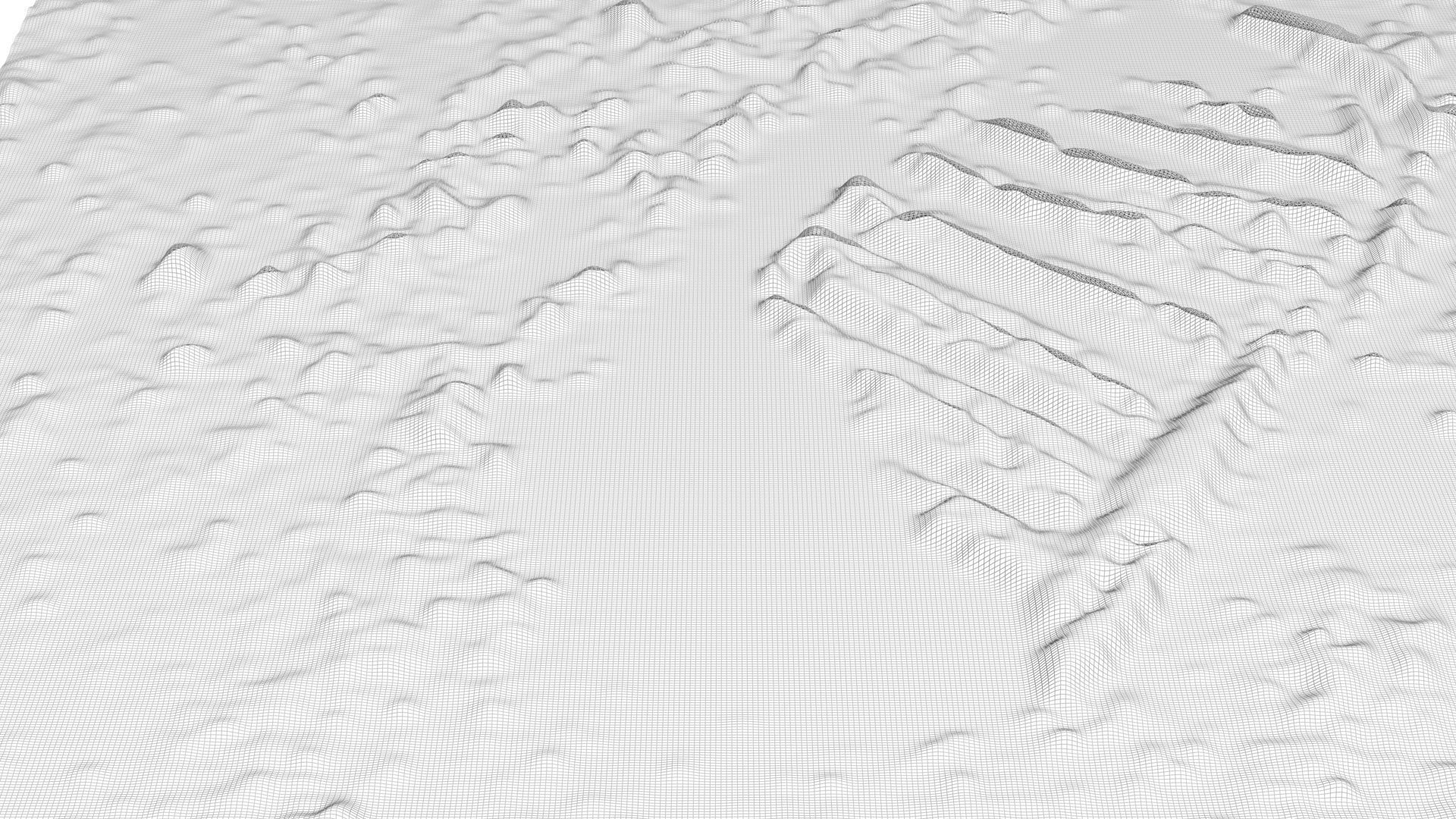 Astronauts First Footprint On The Moon 3D model_8