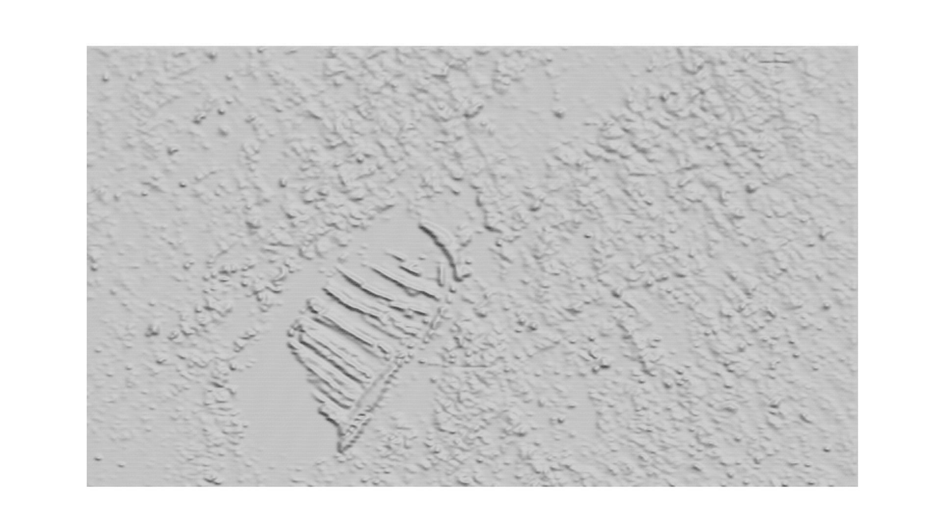 Astronauts First Footprint On The Moon 3D model_10