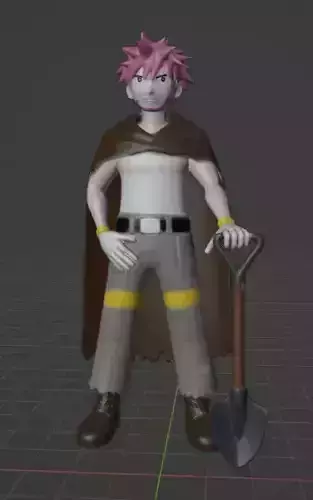 Byron gym leader 3D print model