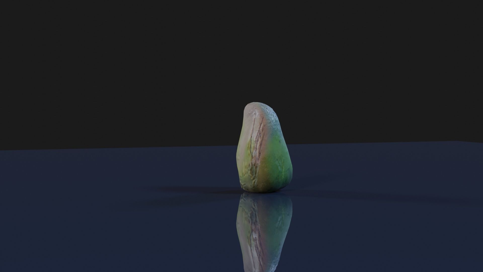 Realistic Moss Textured Rocks for Games - 8 Pack Low-poly 3D model_1