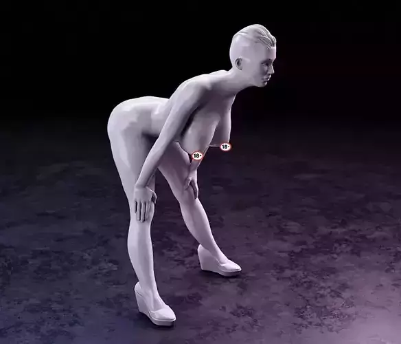 Sexy girl 89 3D print model