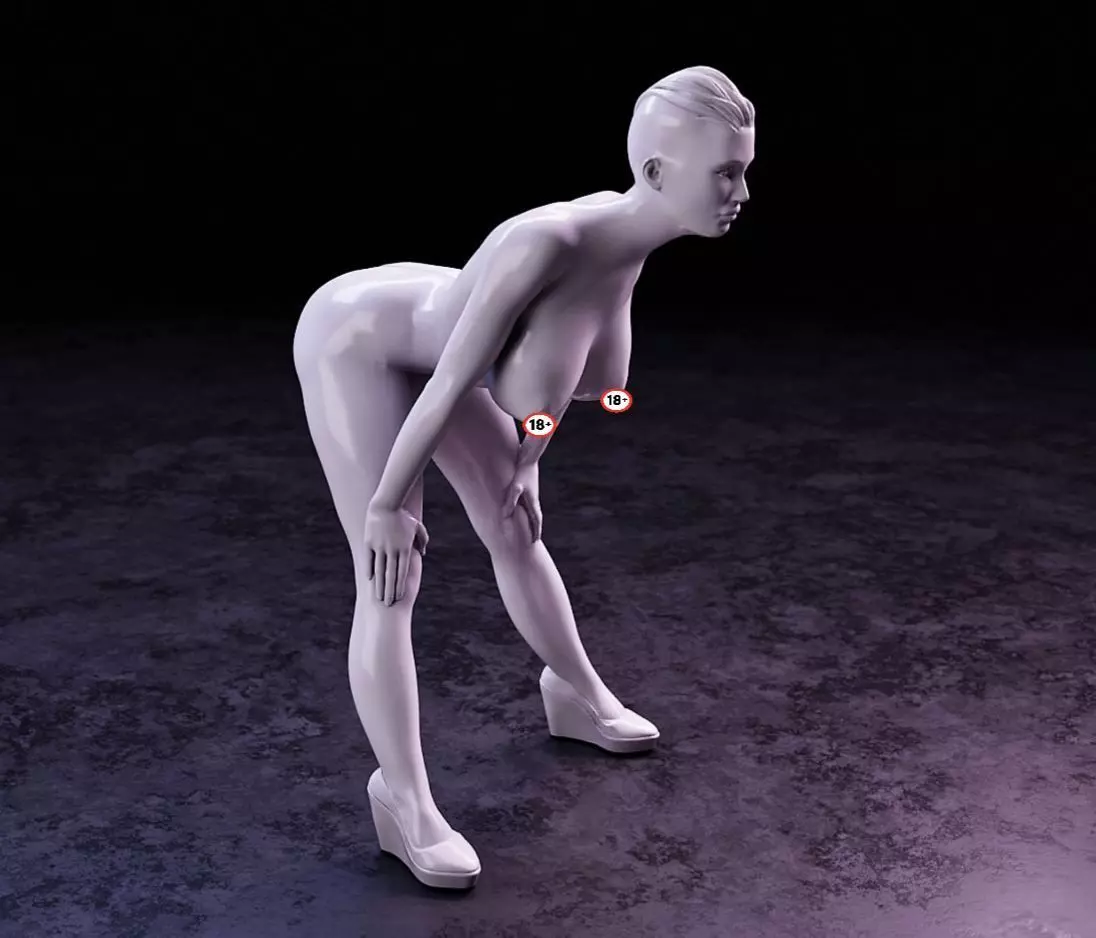 Sexy girl 89 3D print model