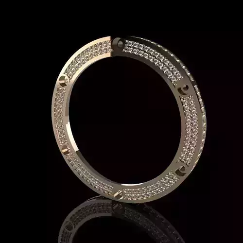 King Power 48mm ICED BEZEL