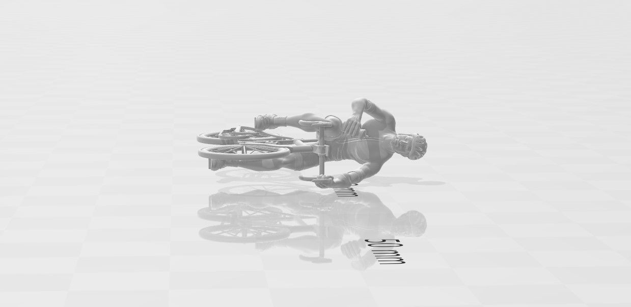 Ciclista  3D print model_2