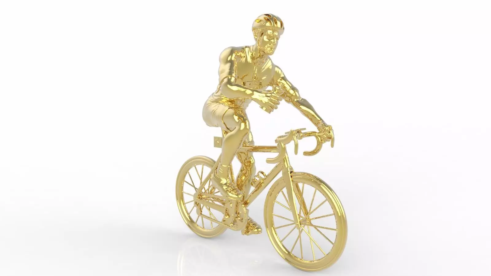 Ciclista  3D print model_0