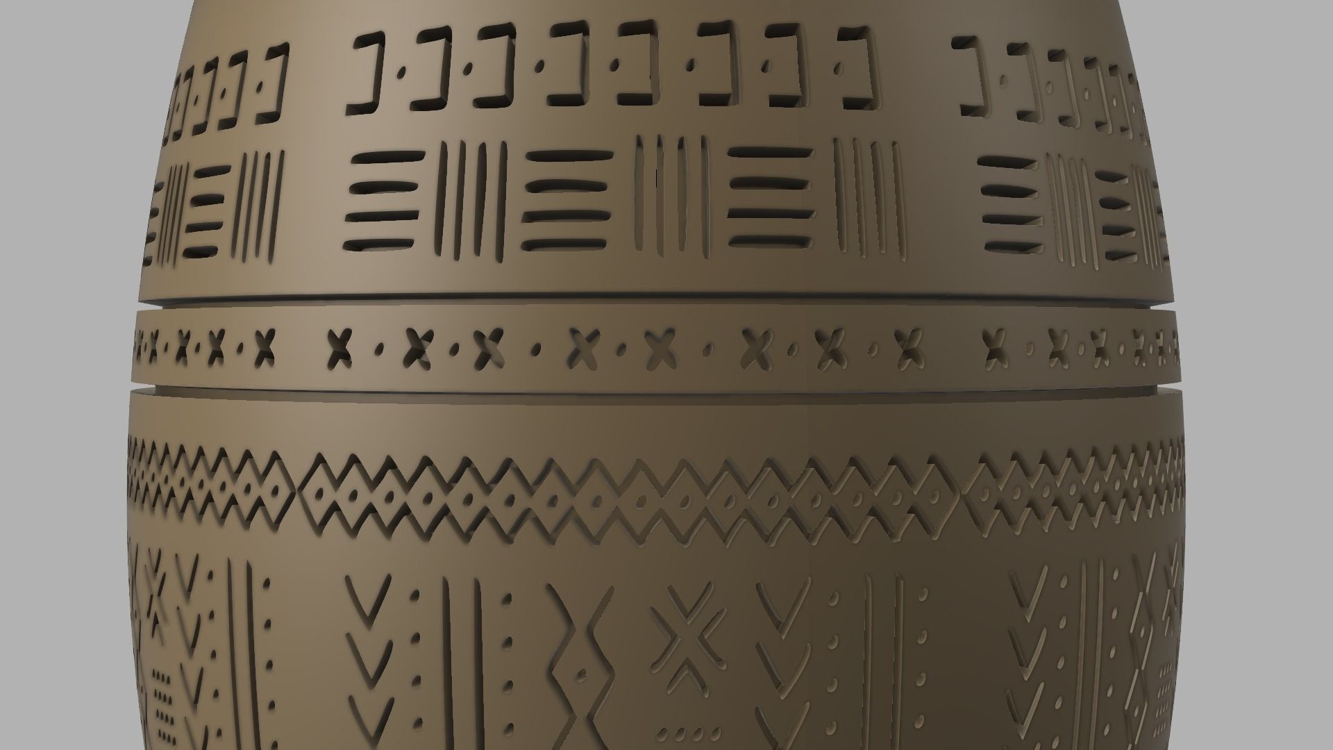 Realistic 3D Vase Model for Indoor and Outdoor Use 3D print model_5