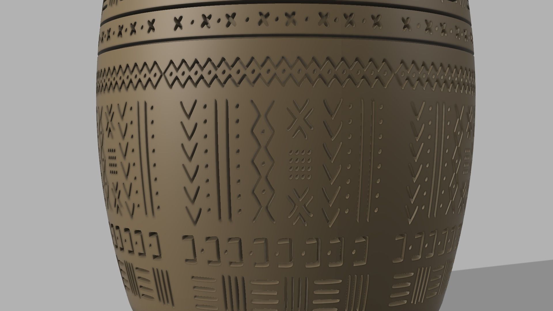 Realistic 3D Vase Model for Indoor and Outdoor Use 3D print model_6