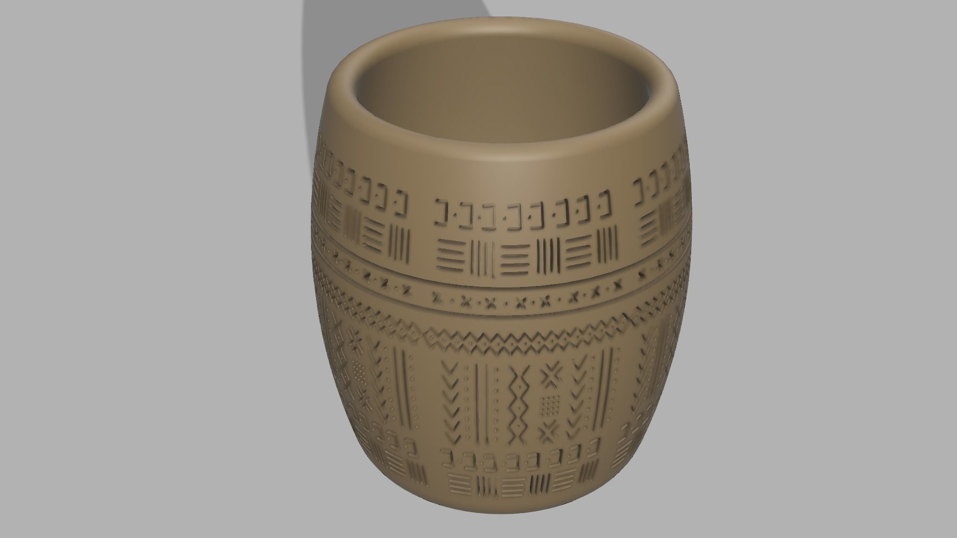 Realistic 3D Vase Model for Indoor and Outdoor Use 3D print model_1