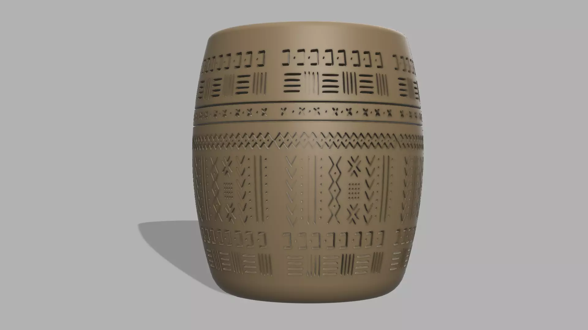Realistic 3D Vase Model for Indoor and Outdoor Use 3D print model_0