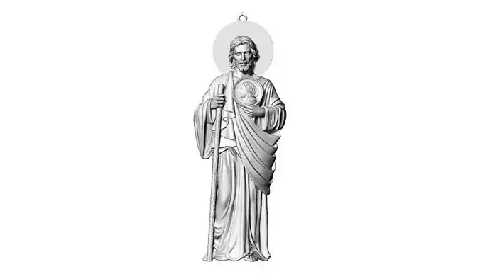 san judas  3D print model