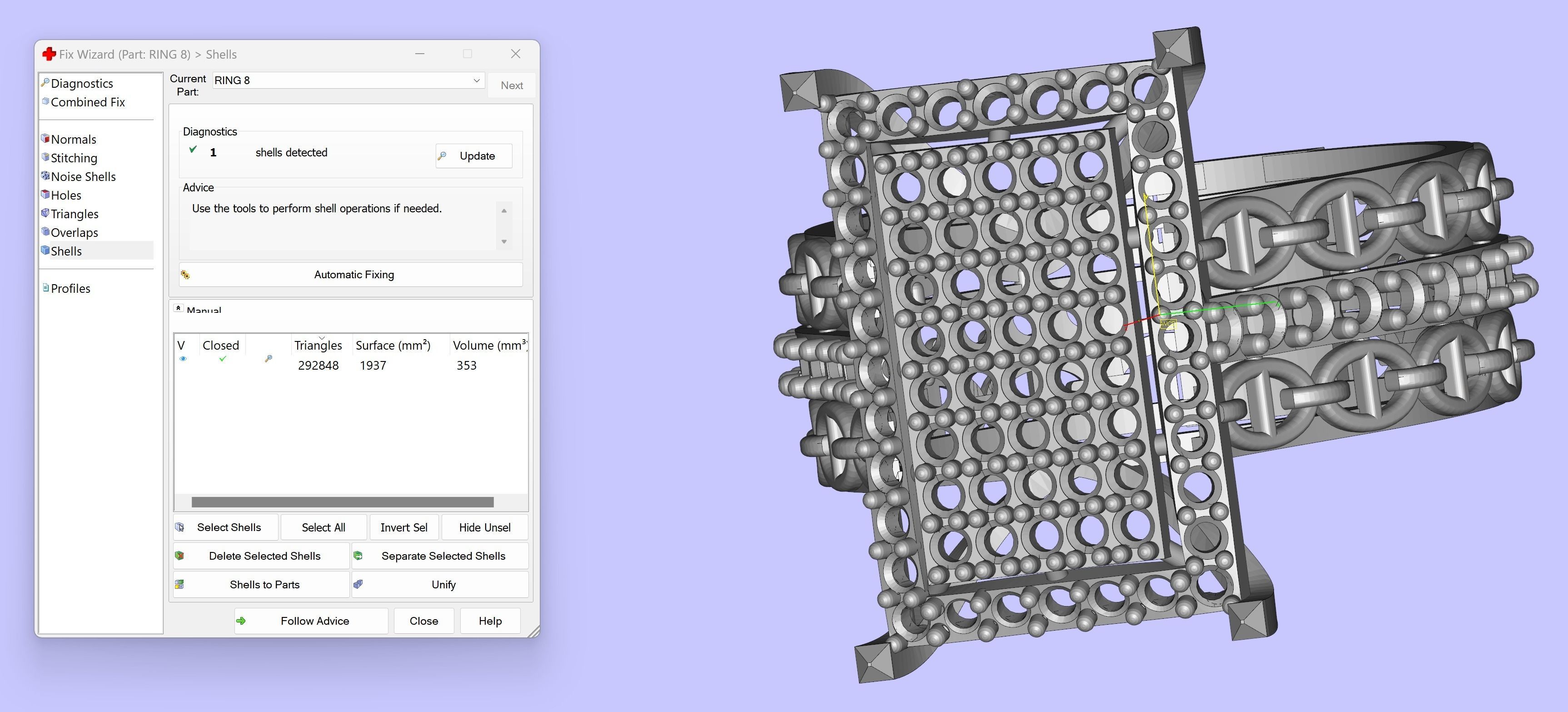Rectangle Pave Top Diamond Ring 3D print model_5