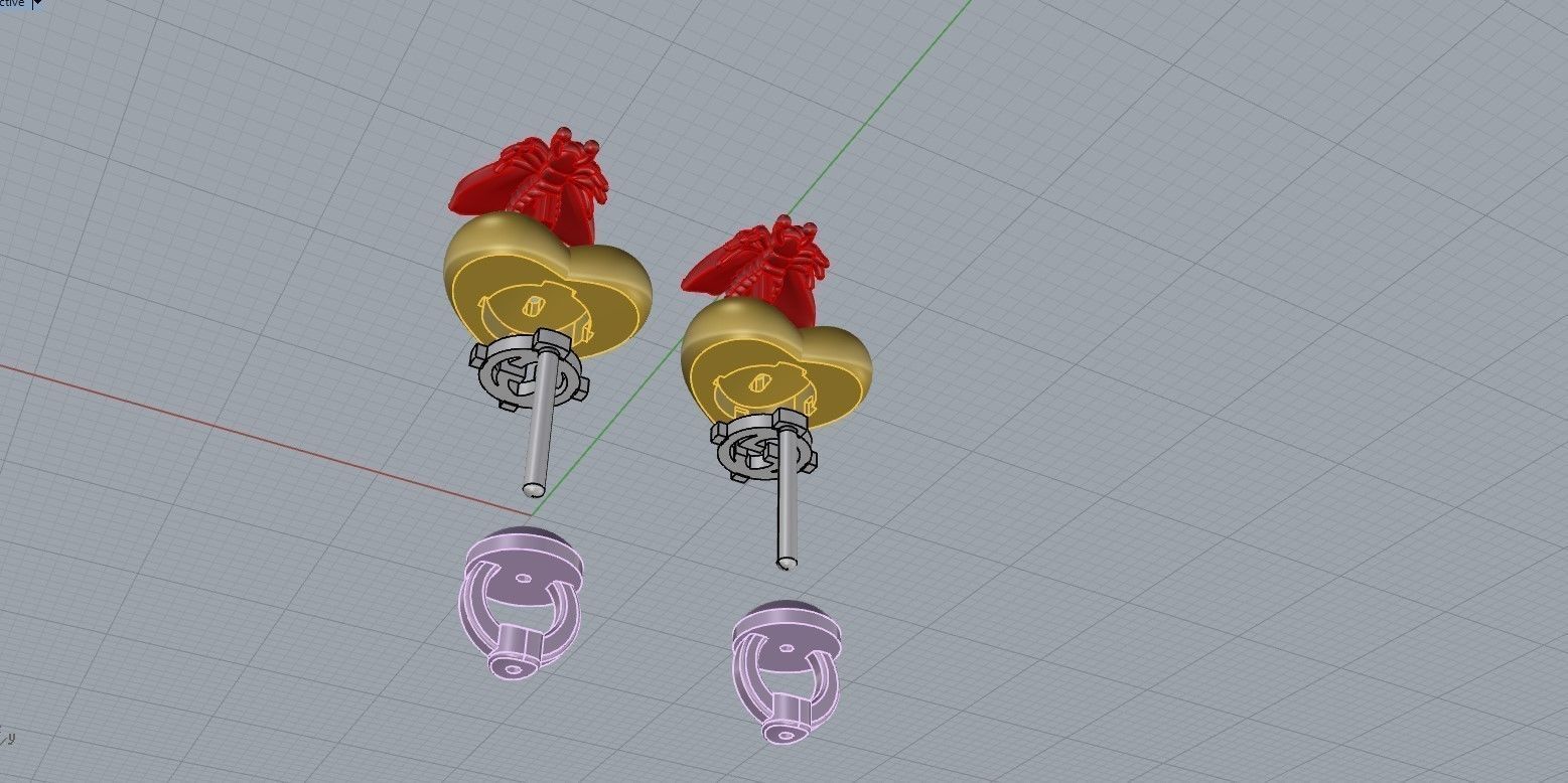 Gucci trio set 3D model 3D print model_7