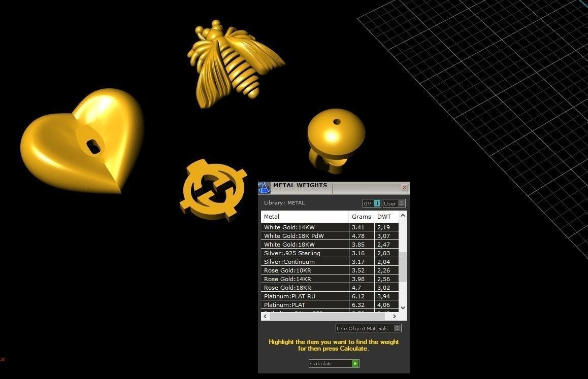 Gucci trio set 3D model 3D print model_9