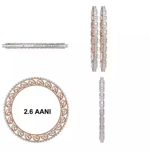 Bangle Bracelet STL JCD Details