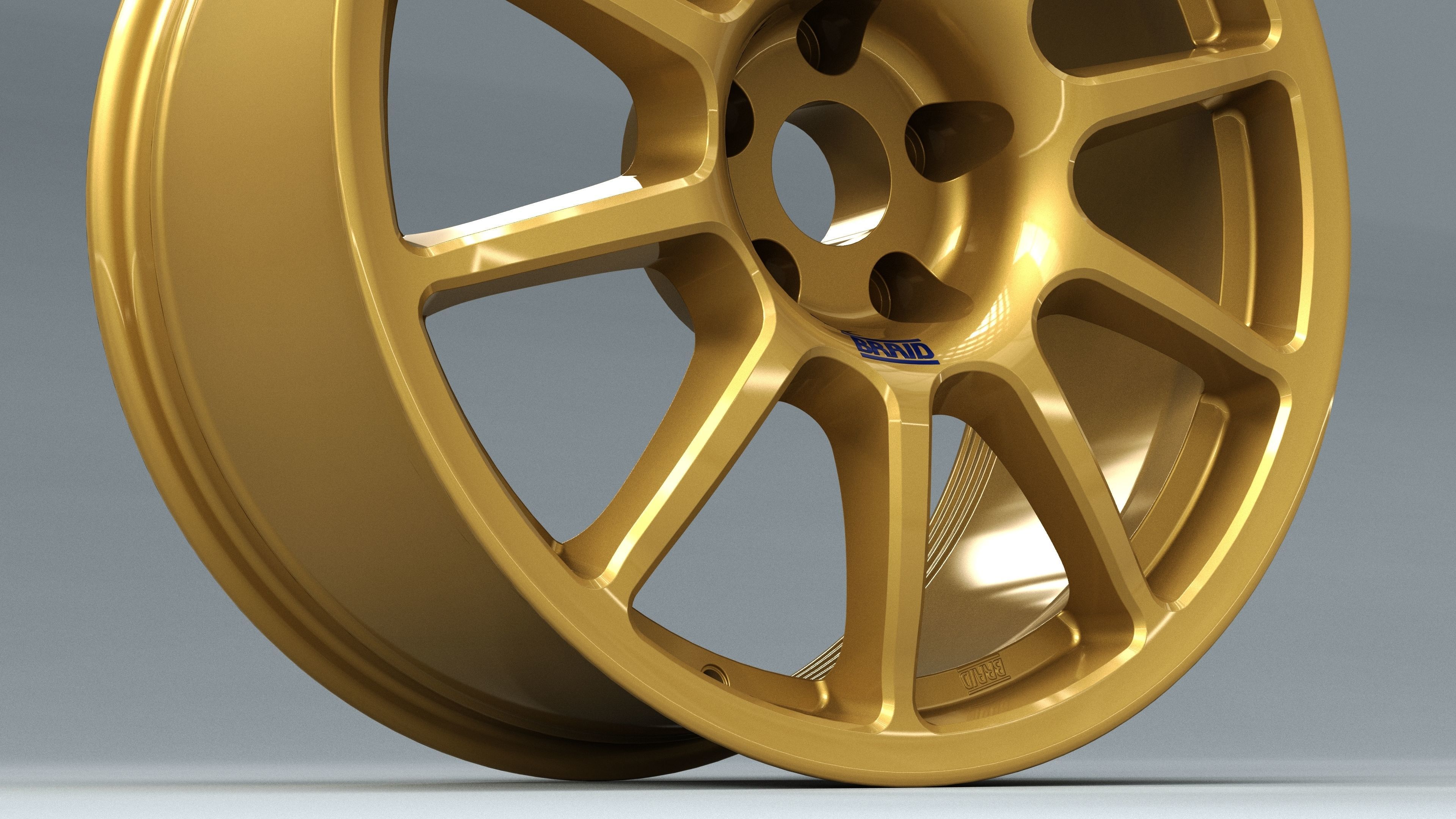 BRAID Wheels Fullrace - A 3D model_6