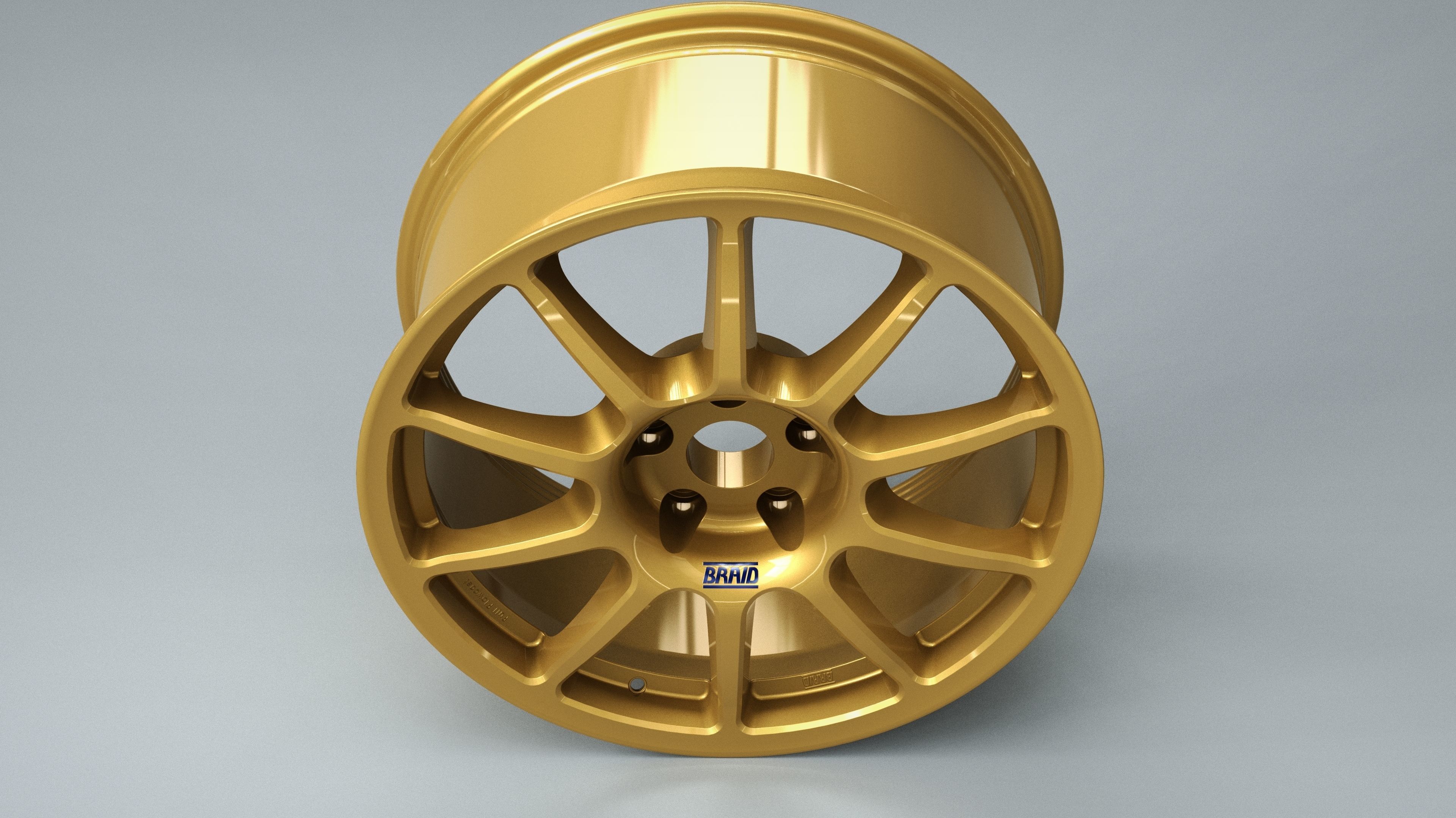 BRAID Wheels Fullrace - A 3D model_5