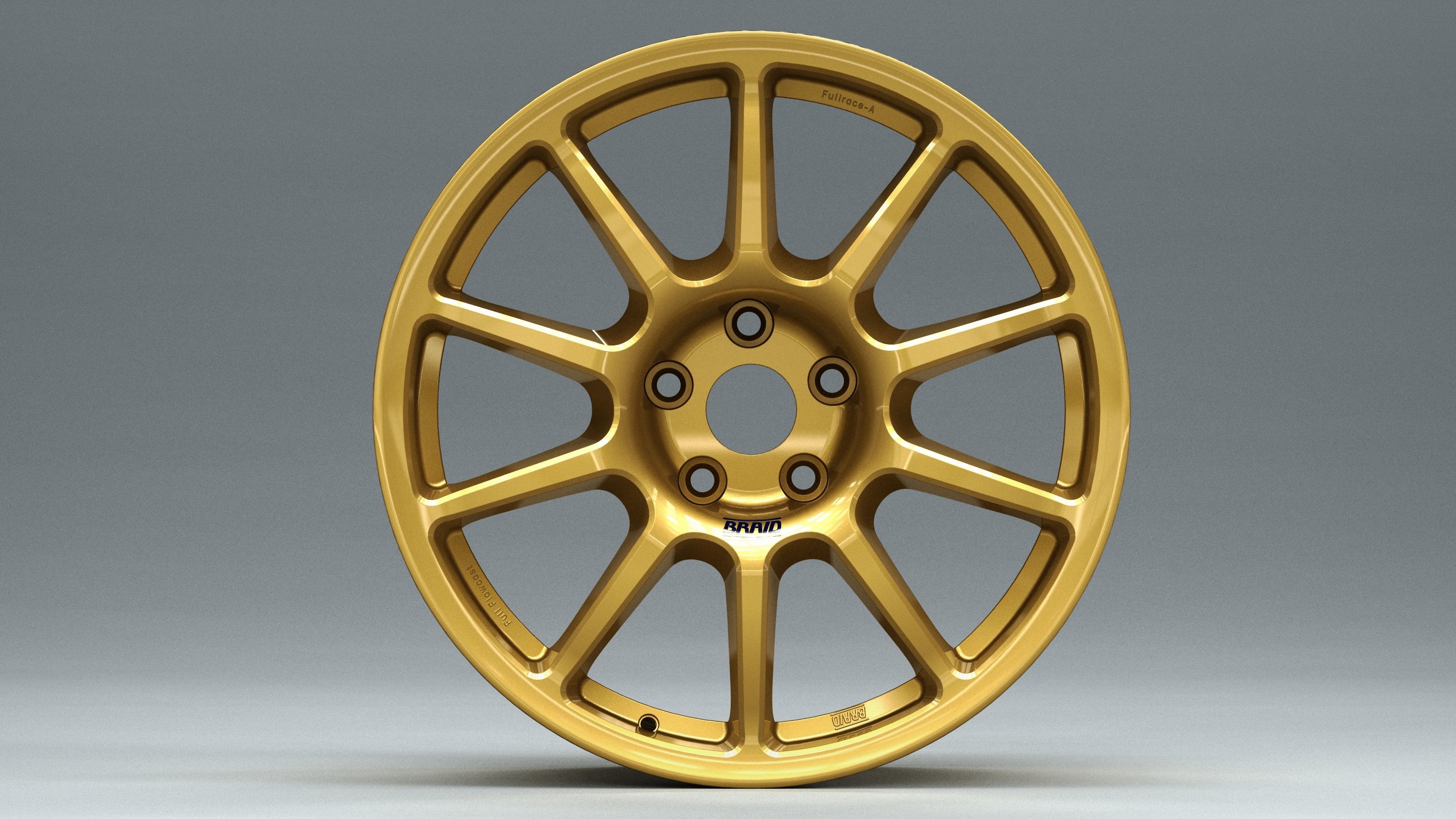 BRAID Wheels Fullrace - A 3D model_4