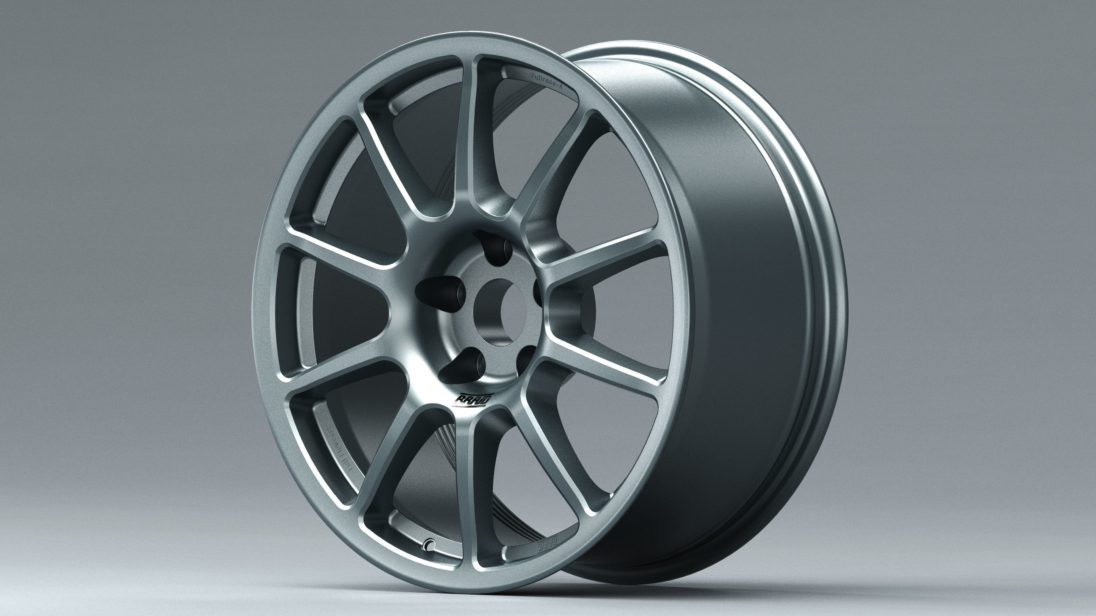 BRAID Wheels Fullrace - A 3D model_1