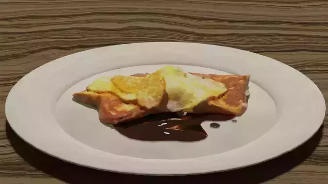 French Toast with Egg