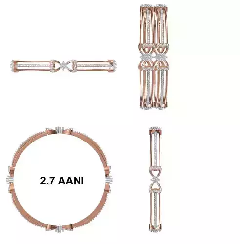 Bangle Bracelet STL JCD Details