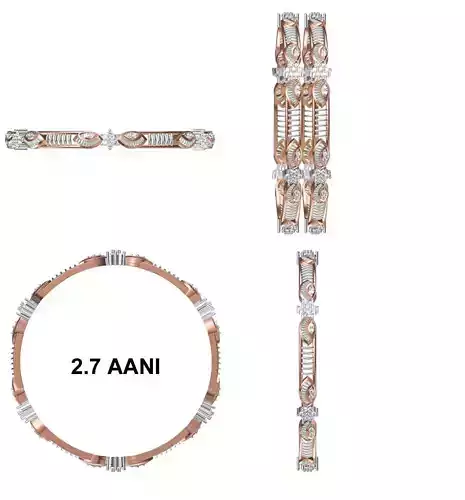 Bangle Bracelet STL JCD Details