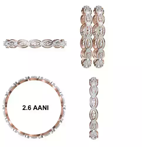 Bangle Bracelet STL JCD Details