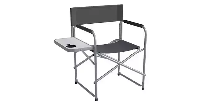 Folding Chair With Side Table