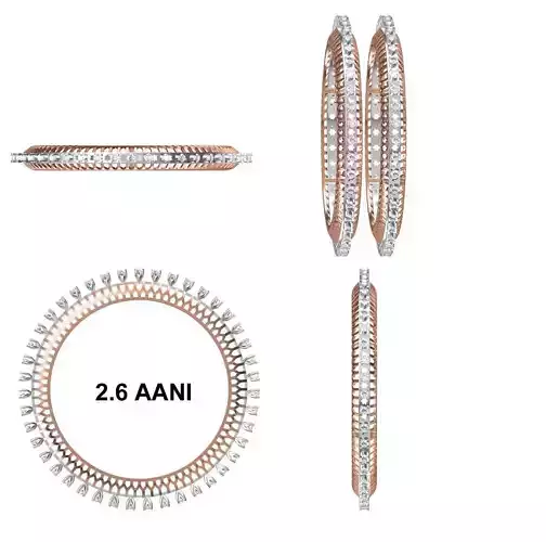 Bangle Bracelet STL JCD Details