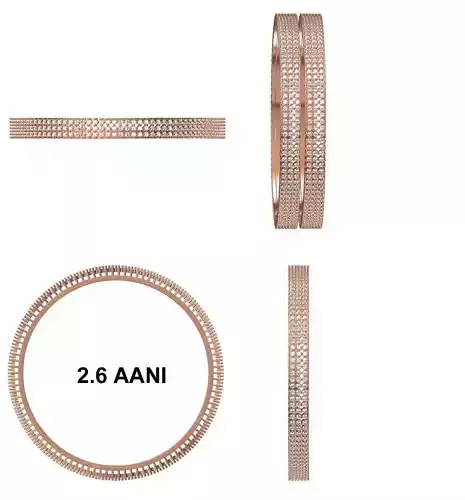 Bangle Bracelet STL JCD Details