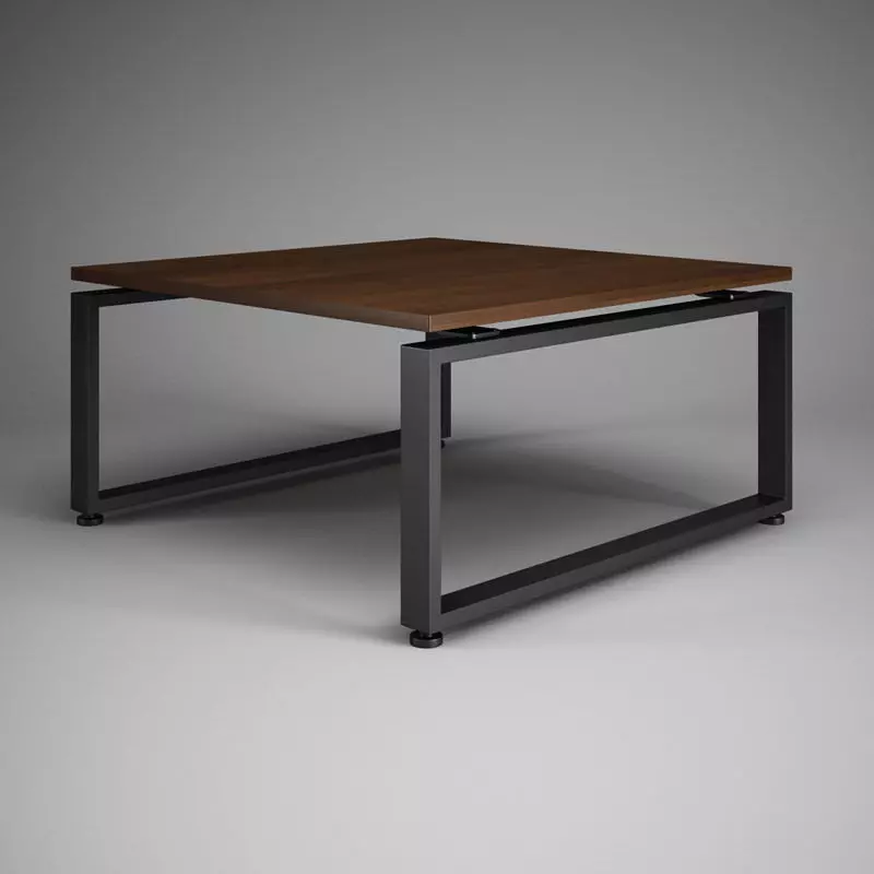 Square Office Table 27 3D model_0