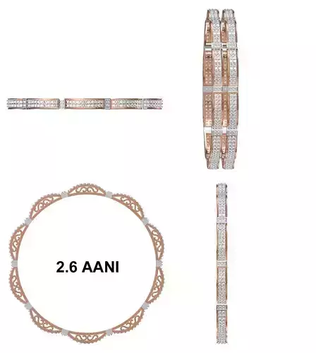 Bangle Bracelet STL JCD Details
