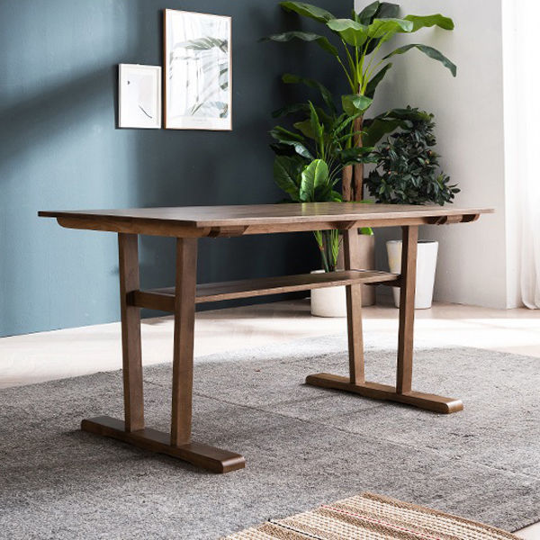 Lazio ACL leather living dining table 3D model_1