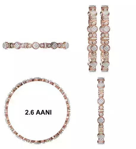 Bangle Bracelet STL JCD Details