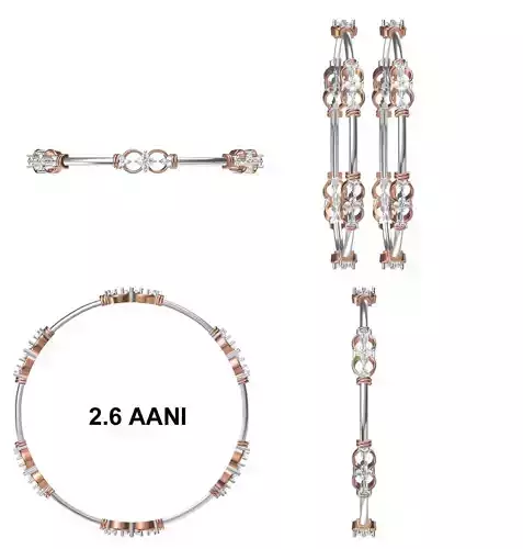 Bangle Bracelet STL JCD Details
