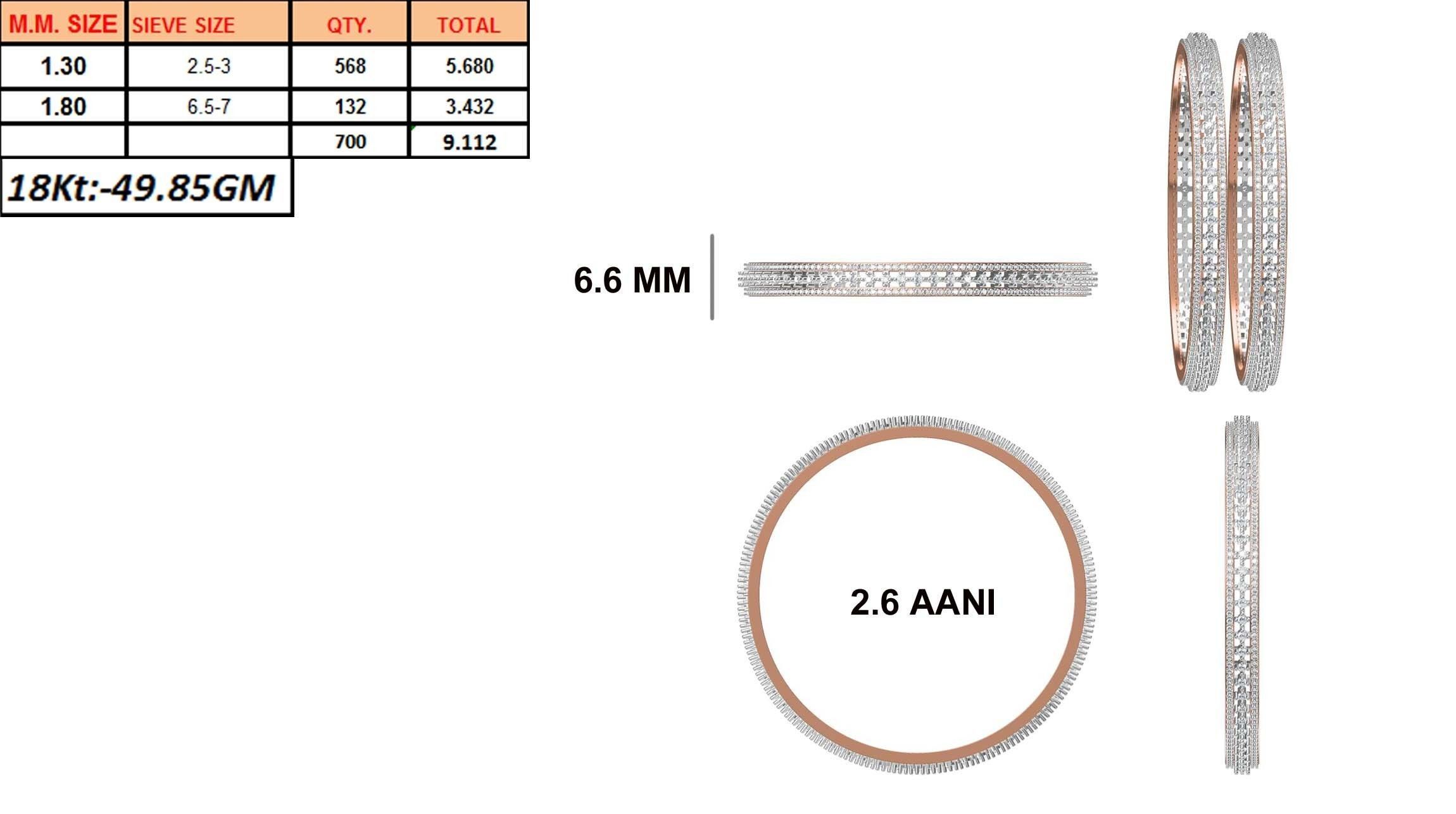 Bangle Bracelet STL JCD Details 3D print model_1