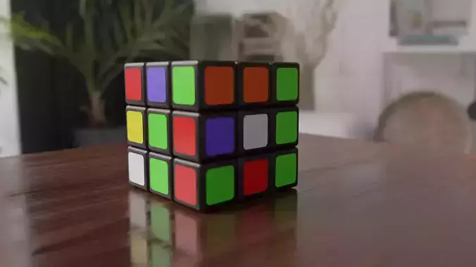 3D Model of Rubik Cube