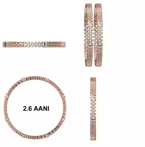 Bangle Bracelet STL JCD Details