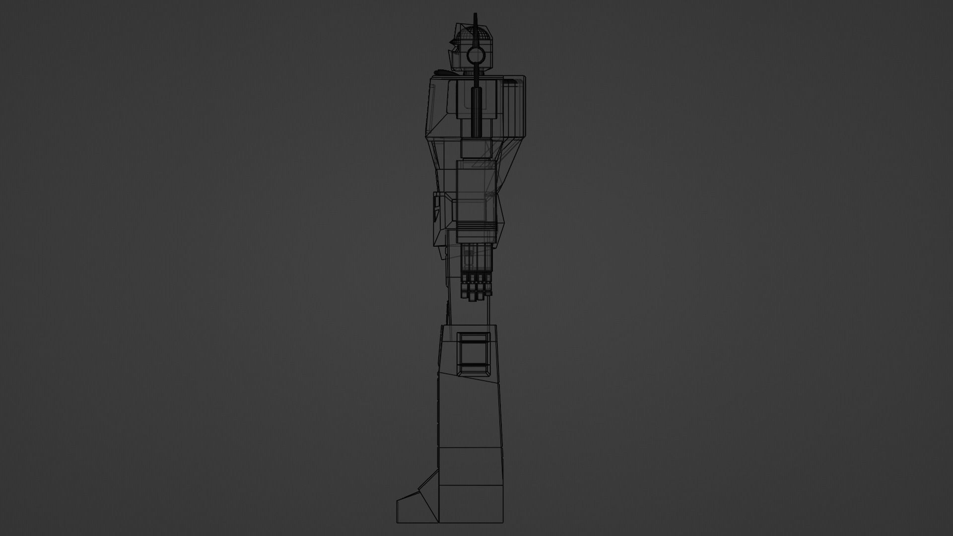 Optimus Prime Low-poly 3D model_10