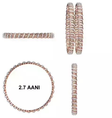 Bangle Bracelet STL JCD Details